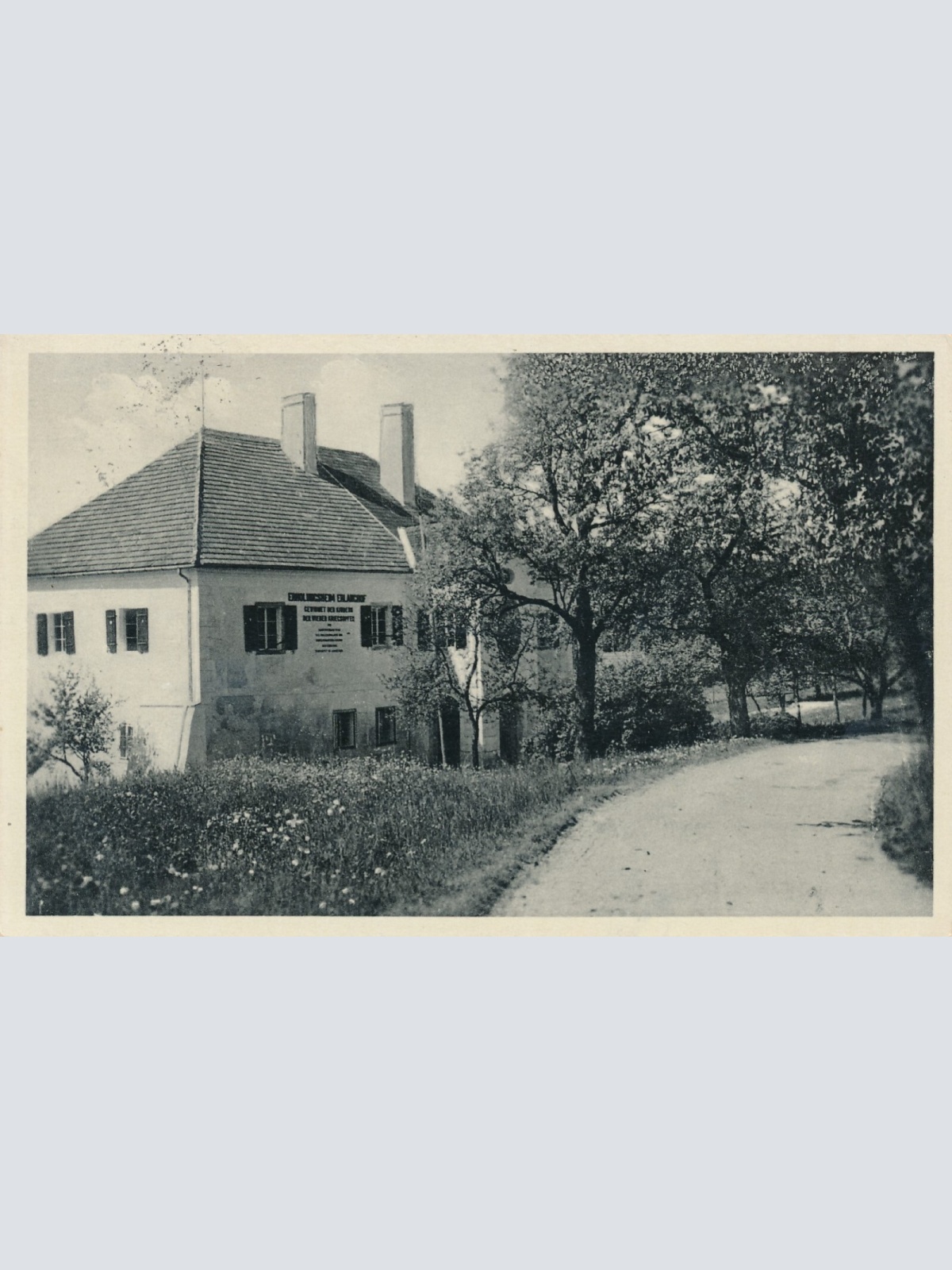 AK aus vom Erholungsheim Erlanghof Oberösterreich Ansichtskarte (9445)