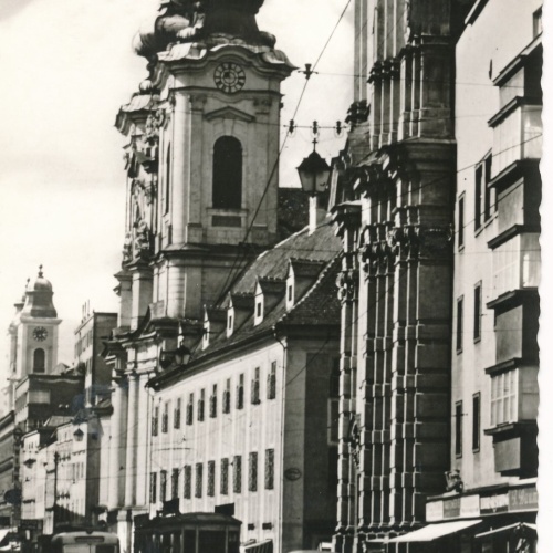 AK aus Linz an der Donau Ursulinenkirche Oberösterr. Ansichtskarte (8992)