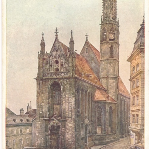 AK, Wien, Kirche Maria am Gestade (S2365)