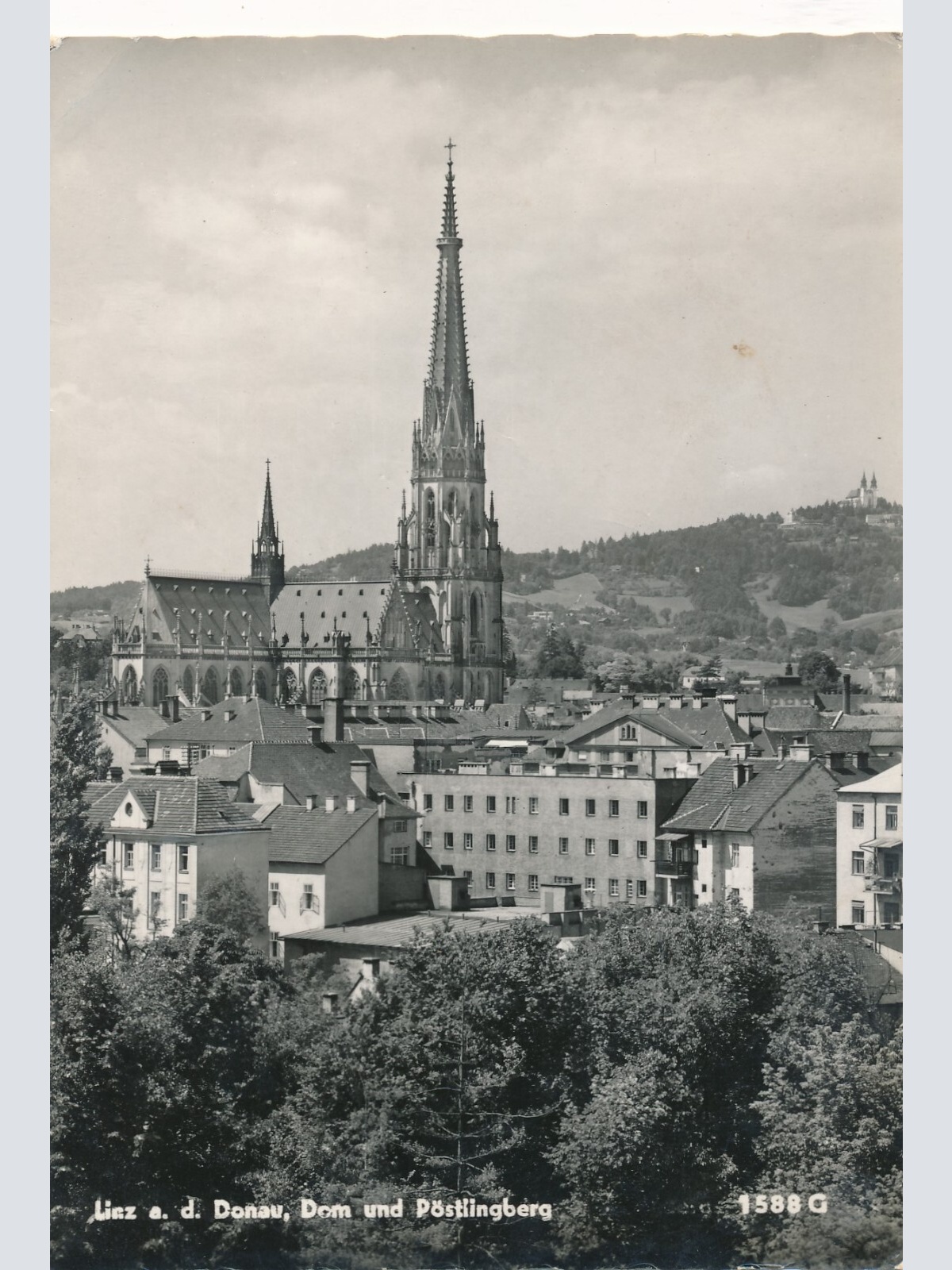 AK aus Linz an der Donau Pöstlingberg Oberösterr. Ansichtskarte (8998)