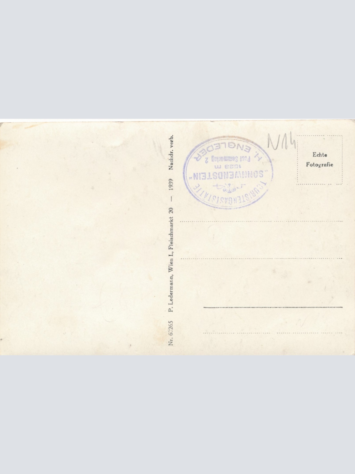 AK, Niederösterreich, Semmering, Alpengasthaus am Sonnwendstein (S2375)