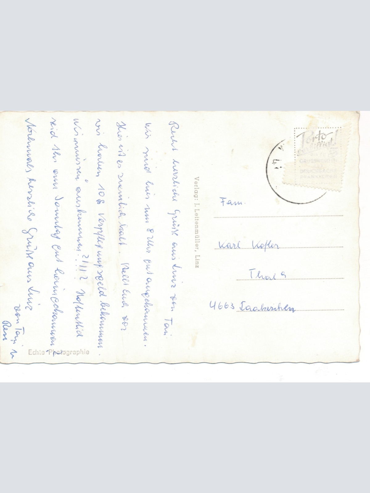 AK aus Linz an der Donau Pöstlingberg Oberösterr. Ansichtskarte (9023)