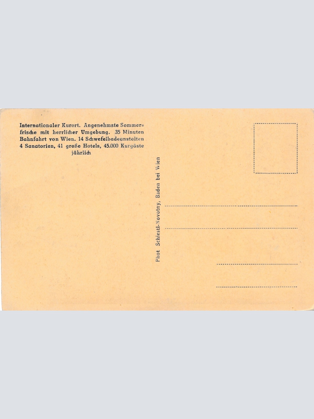 AK, Baden bei Wien, Niederösterreich, Österreich (S2385)