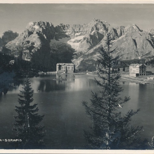 AK aus Sorapis Misurina Italien Ansichtskarte (9513)