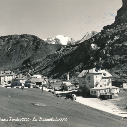 AK aus Passo Pordoi Italien Ansichtskarte (9517)