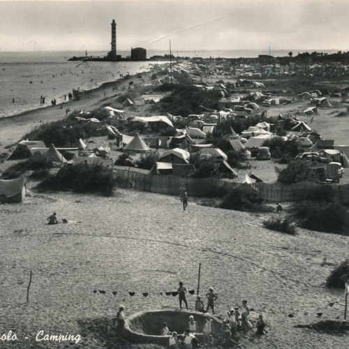 AK aus Lido di Jesolo Camping Italien Ansichtskarte (9518)