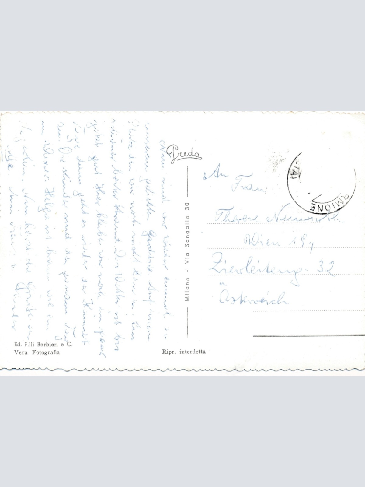 AK aus Lago di Garda Camping Italien Ansichtskarte (9521)