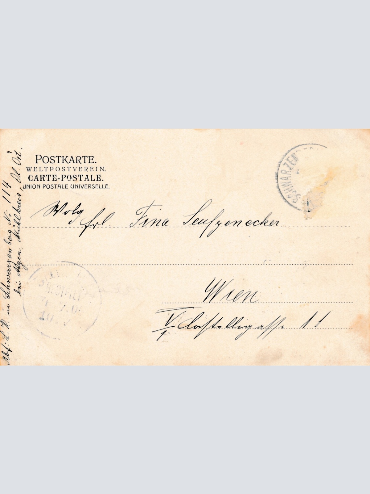 AK aus Schwarzenberg Oberösterreich (7767)