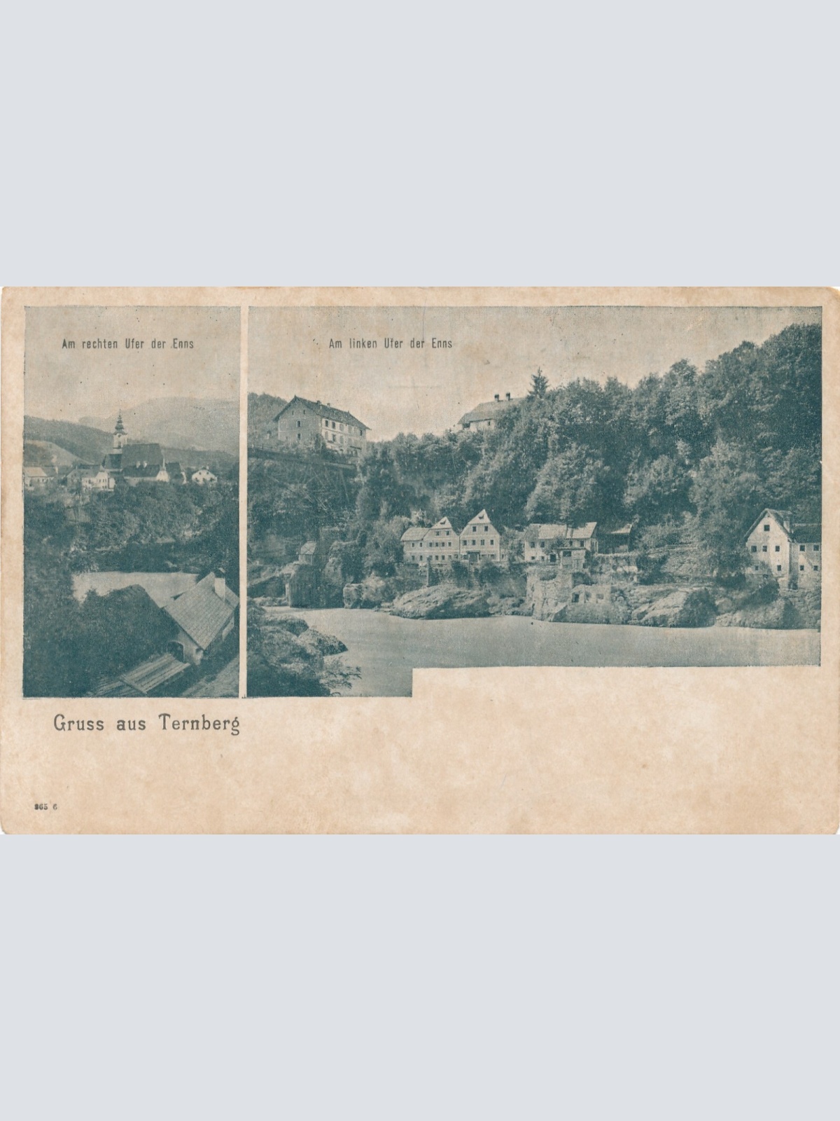 AK gruss aus Ternberg Oberösterreich (7768)