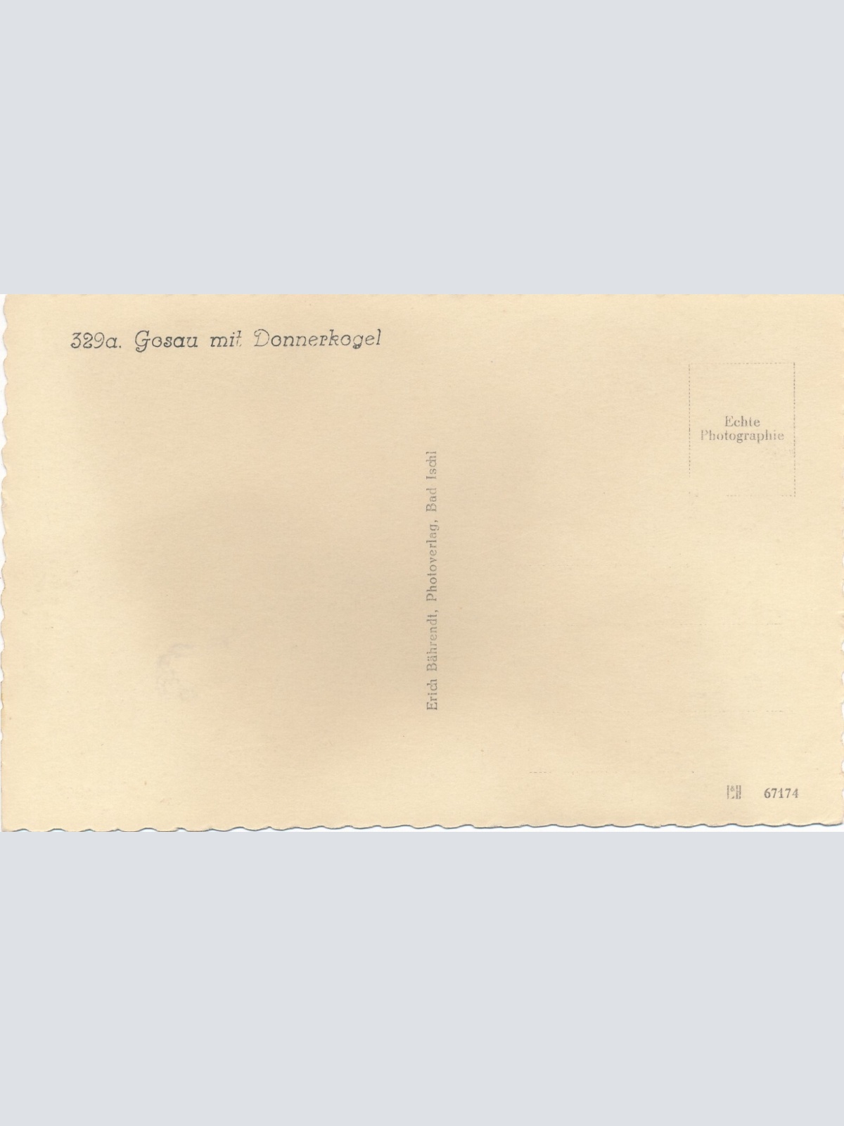 AK aus Gosau mit Donnerkogel Oberösterreich Ansichtskarte (9561)