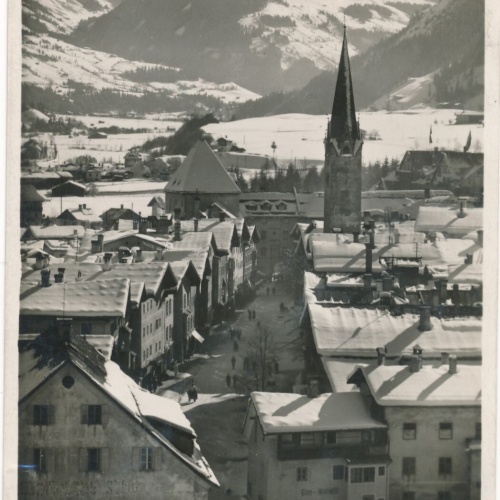 AK aus Kitzbühel in Tirol Hauptstrasse Tirol Ansichtskarte (9474)