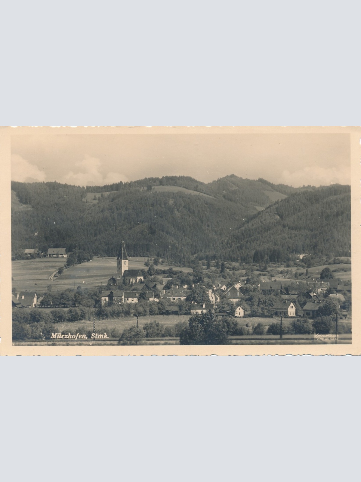 AK aus Mürzhofen Steiermark Ansichtskarte (9505)