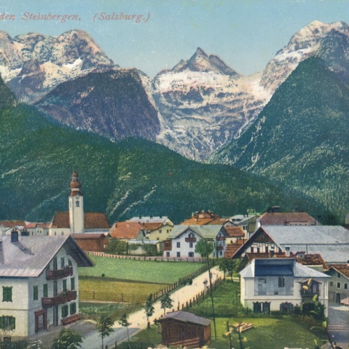 AK aus Lofer mit den Steinbergen Salzburg Ansichtskarte (9243)
