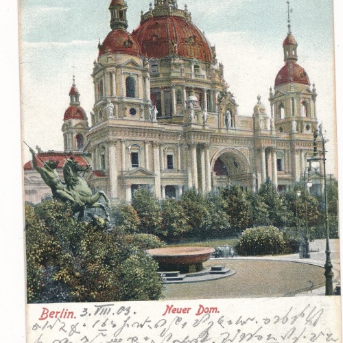 AK aus Berlin mit neuen Dom Ansichtskarte (9328)