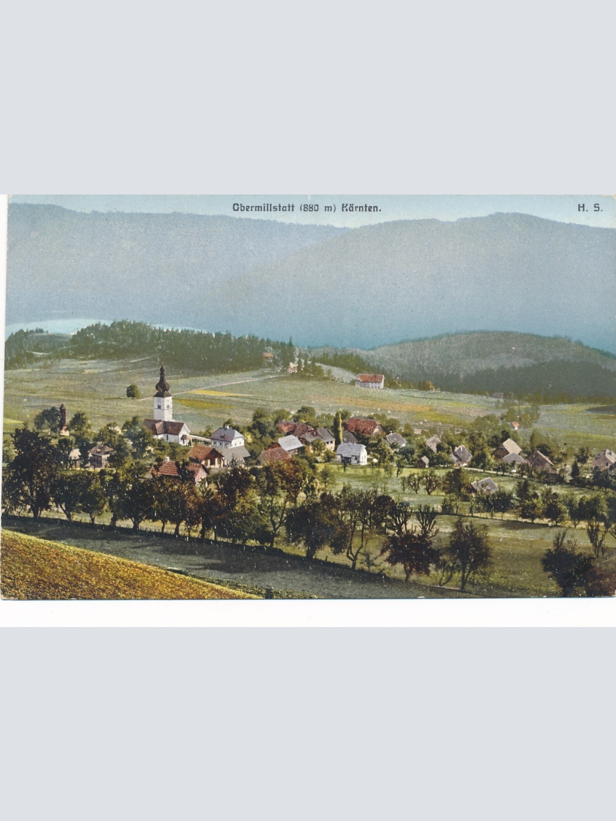 AK aus Obermillstatt Kärnten Ansichtskarte (9866)