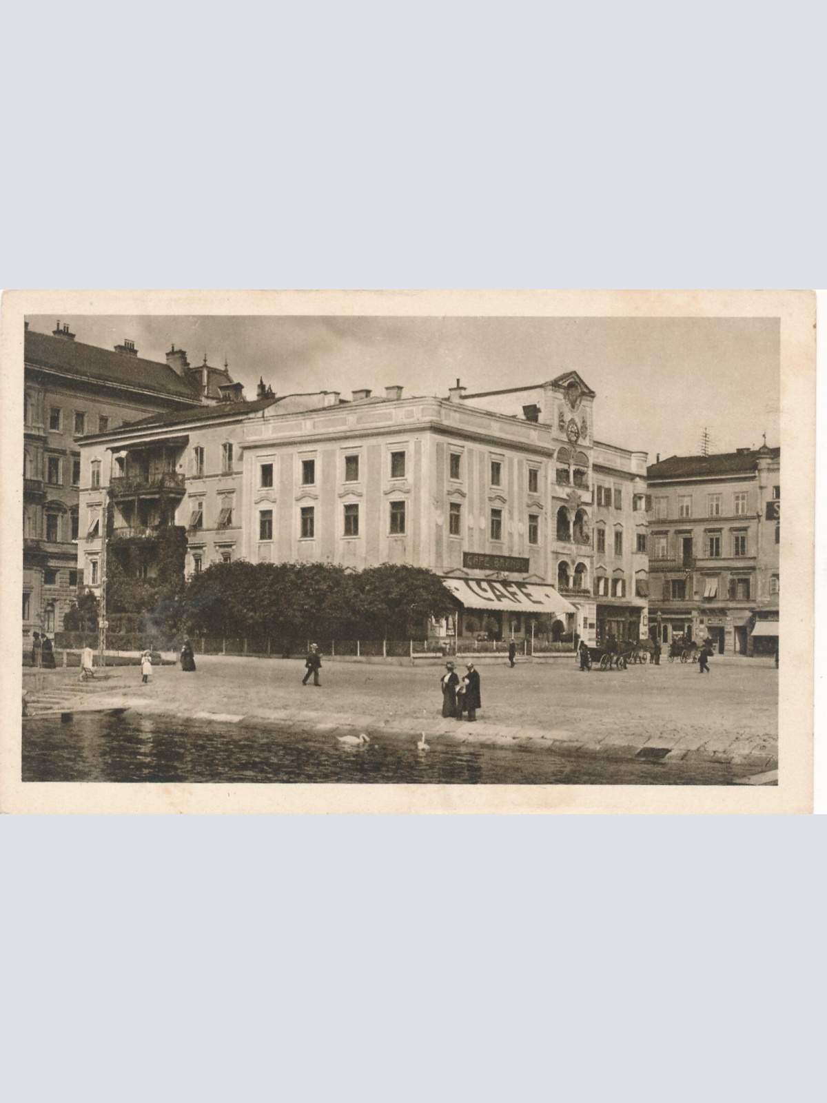 AK aus Gmunden mit Rathaus Oberösterreich Ansichtskarte (9852)