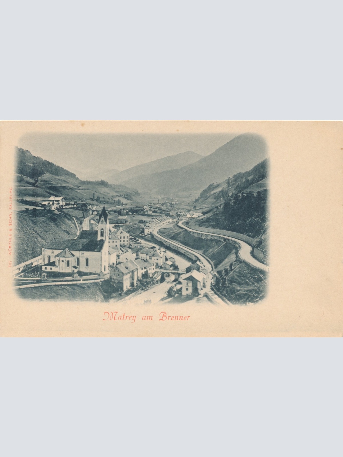 AK aus Matrei am Brenner Tirol Ansichtskarte (9309)