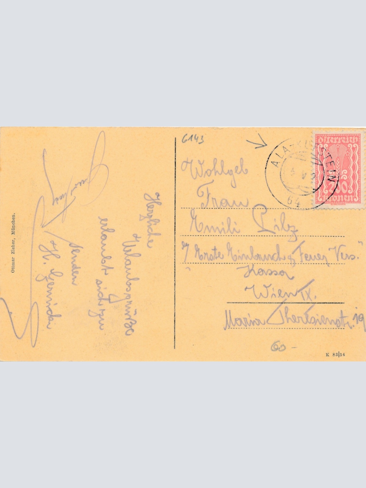 AK aus Matrei am Brenne Strassenpartie Tirol Ansichtskarte (9310)