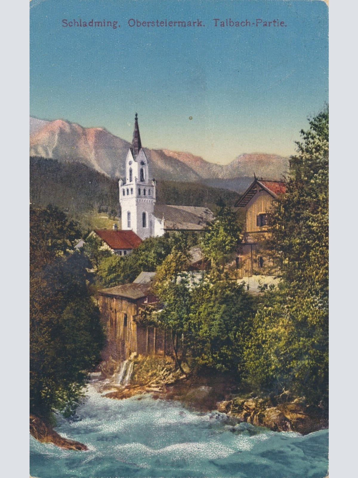 AK aus Schladming Steiermark Ansichtskarte (9291)