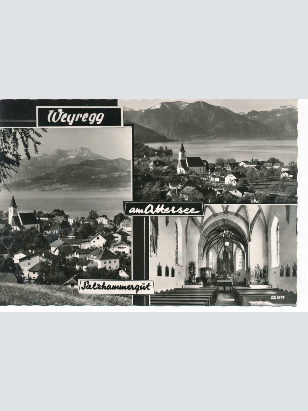 AK aus Weyregg am Attersee Mehrbildkarte Oberösterreich Ansichtskarte (9767)