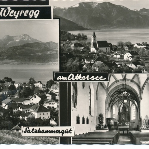 AK aus Weyregg am Attersee Mehrbildkarte Oberösterreich Ansichtskarte (9767)