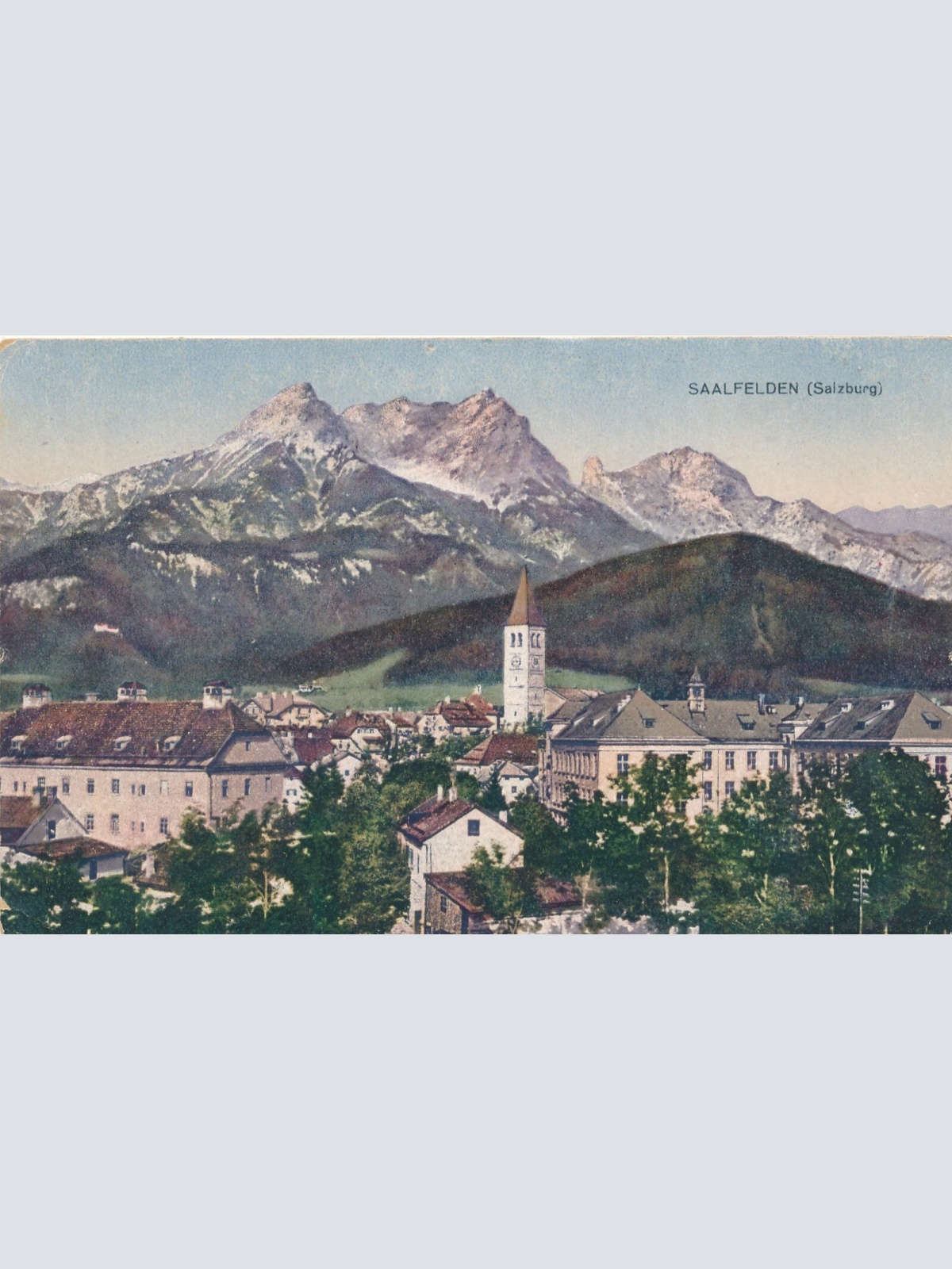 AK aus Saalfelden Salzburg Ansichtskarte (9960)