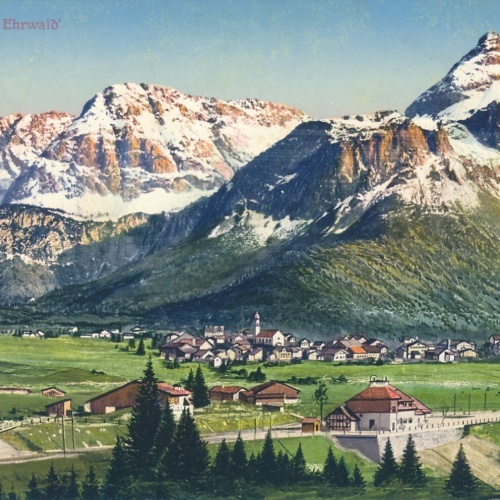 AK aus Ehrwald mittenwaldbahn Tirol Ansichtskarte (9943)