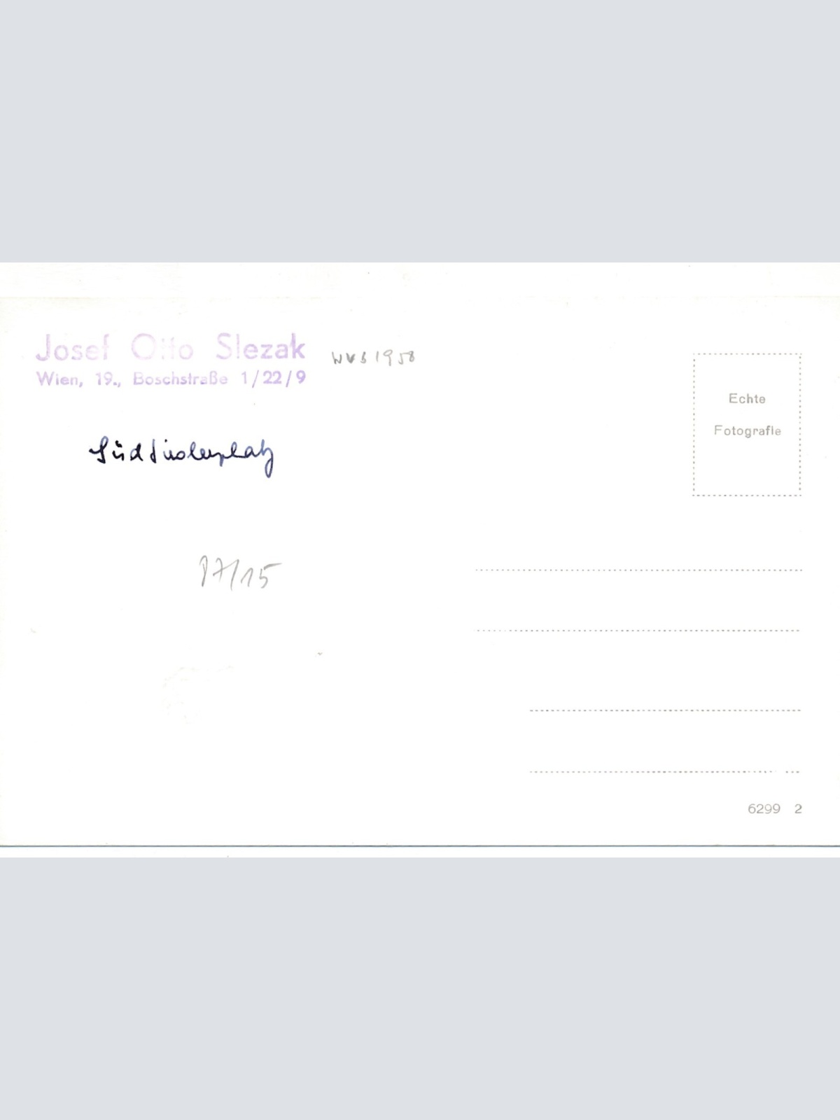 AK aus Wien Bahnhof Südtirolerplatz Wien Ansichtskarte (8420)