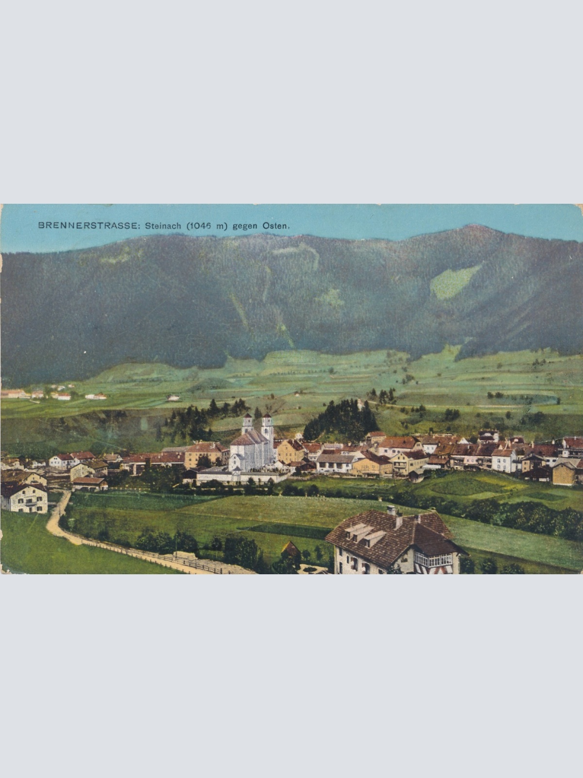 AK von der Brennerstrasse Tirol Ansichtskarte (9966)