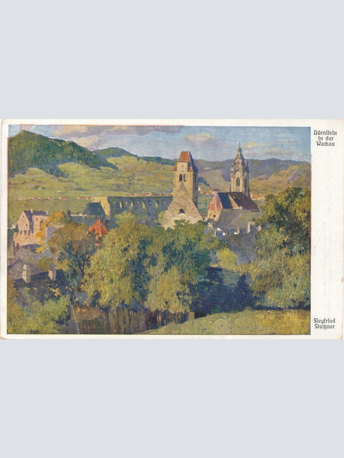 AK aus Dürnstein Niederösterreich Ansichtskarte (9881)