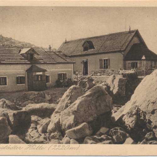 AK von der Wiener Neustätter Hütte  Tirol Ansichtskarte (9934)