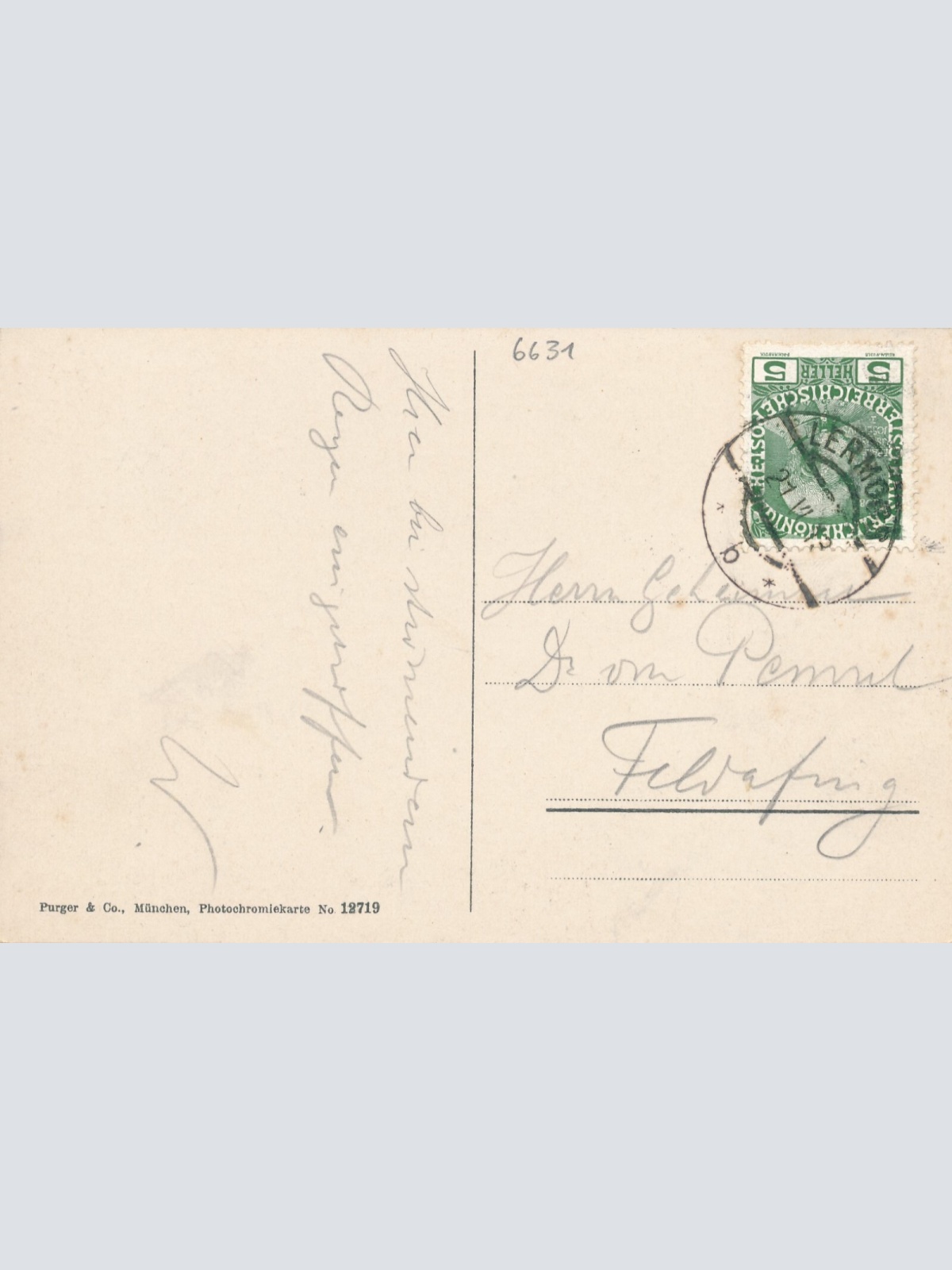 AK aus Lermoos Tirol Ansichtskarte (9921)