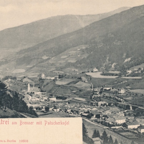 AK aus Matrei am Brenner Patscherkofel Tirol Ansichtskarte (9715)