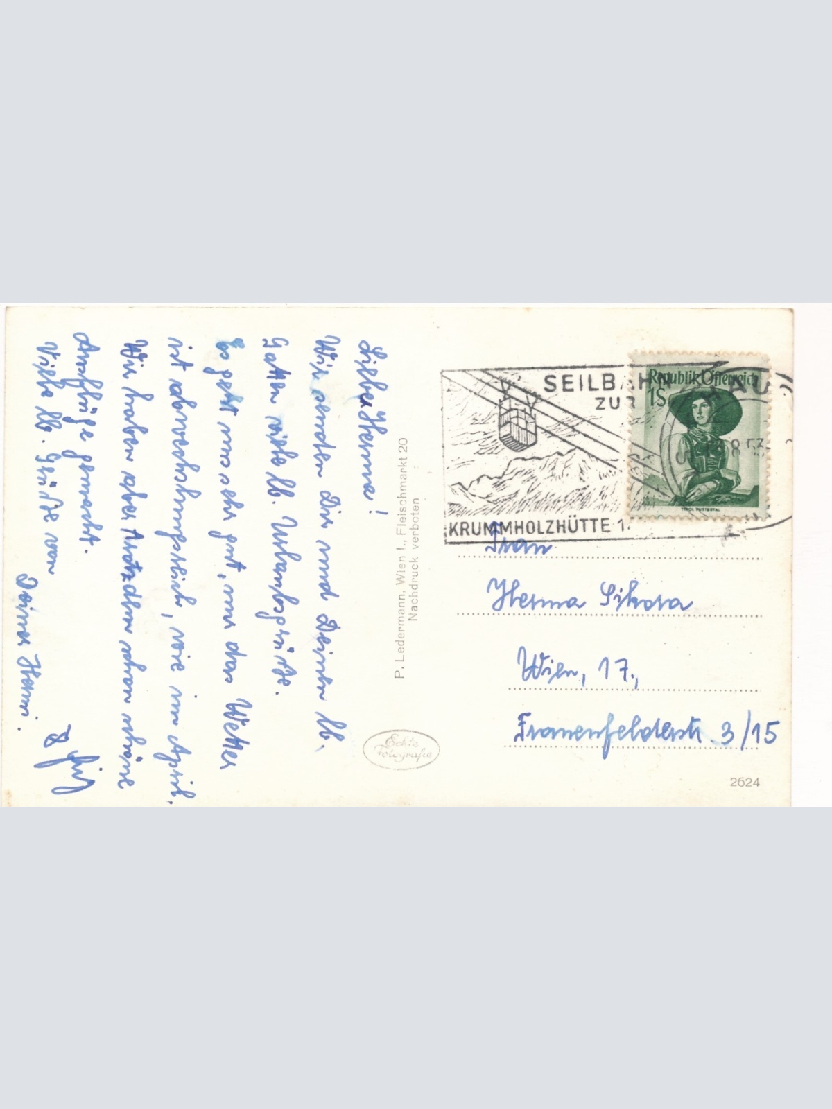 AK aus Markt Haus Steiermark Ansichtskarte (9595)