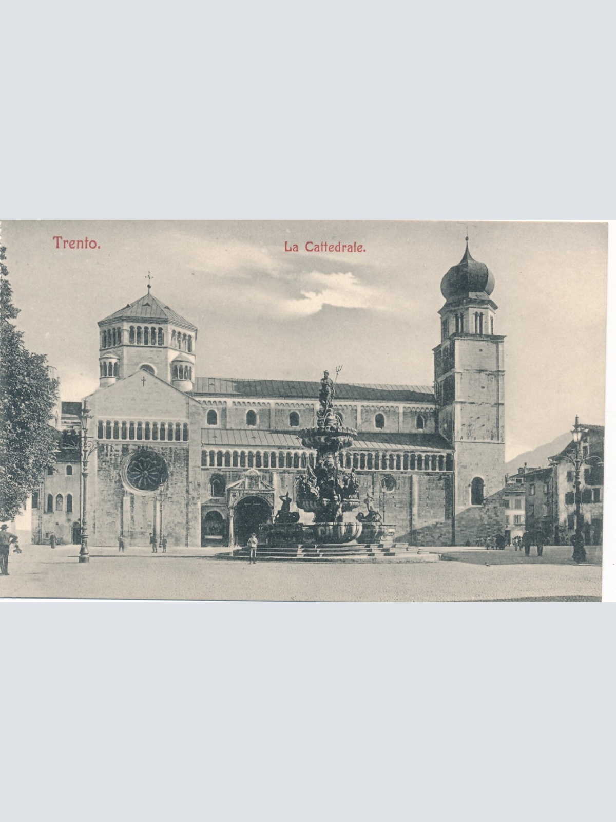 AK aus Trento La Cattedrale Italien Ansichtskarte (9651)