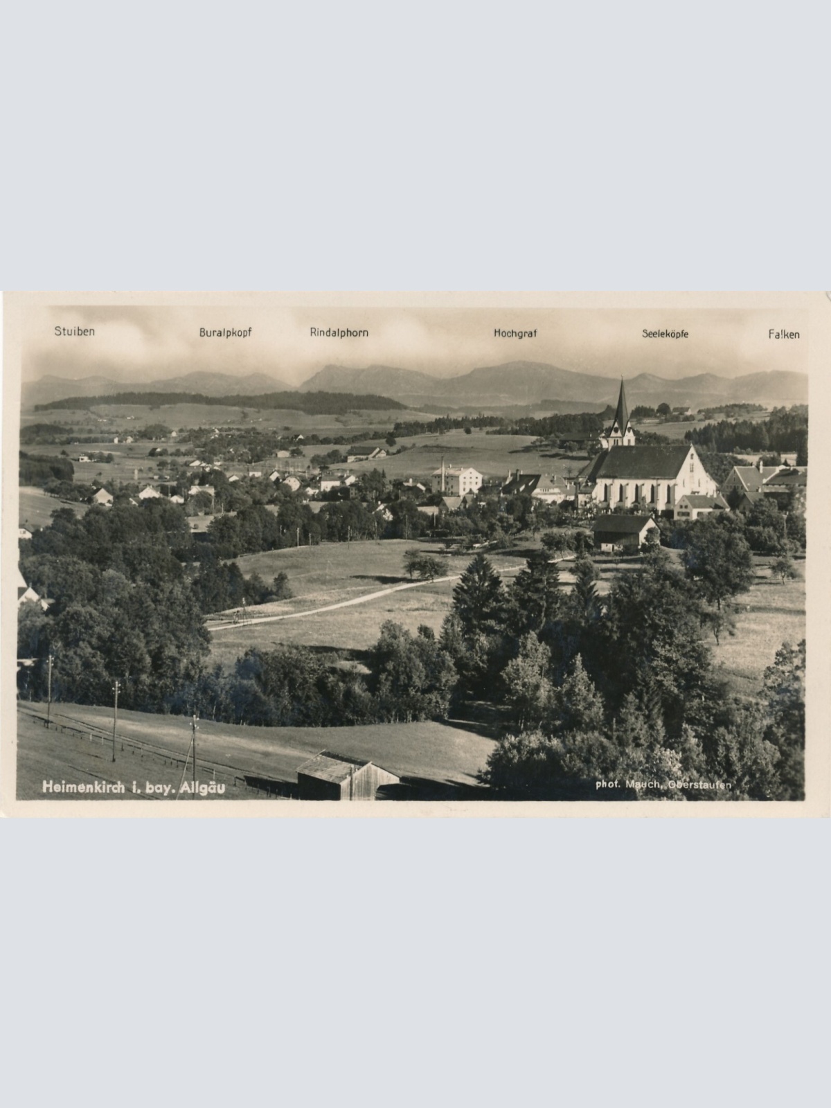 AK aus Heimkirch Bayern Ansichtskarte (9681)