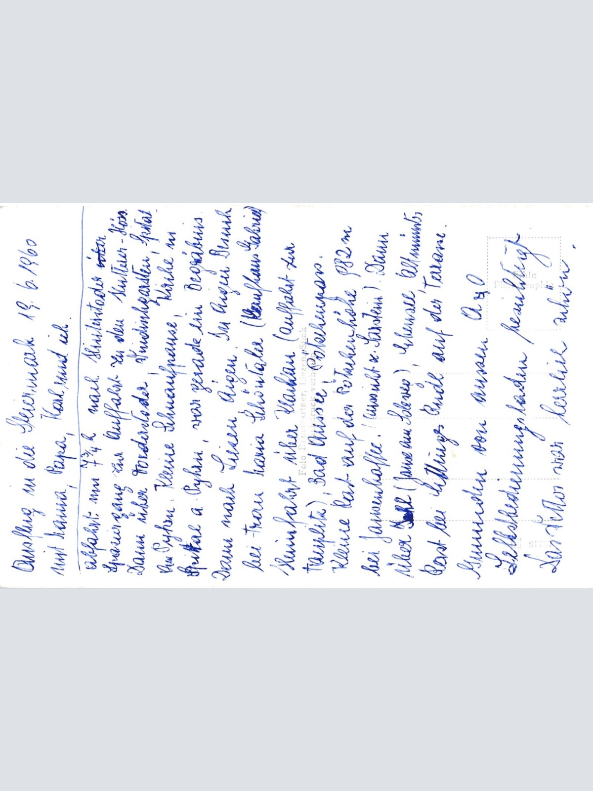 AK aus Aigen im Ennstal Steiermark Ansichtskarte (9684)