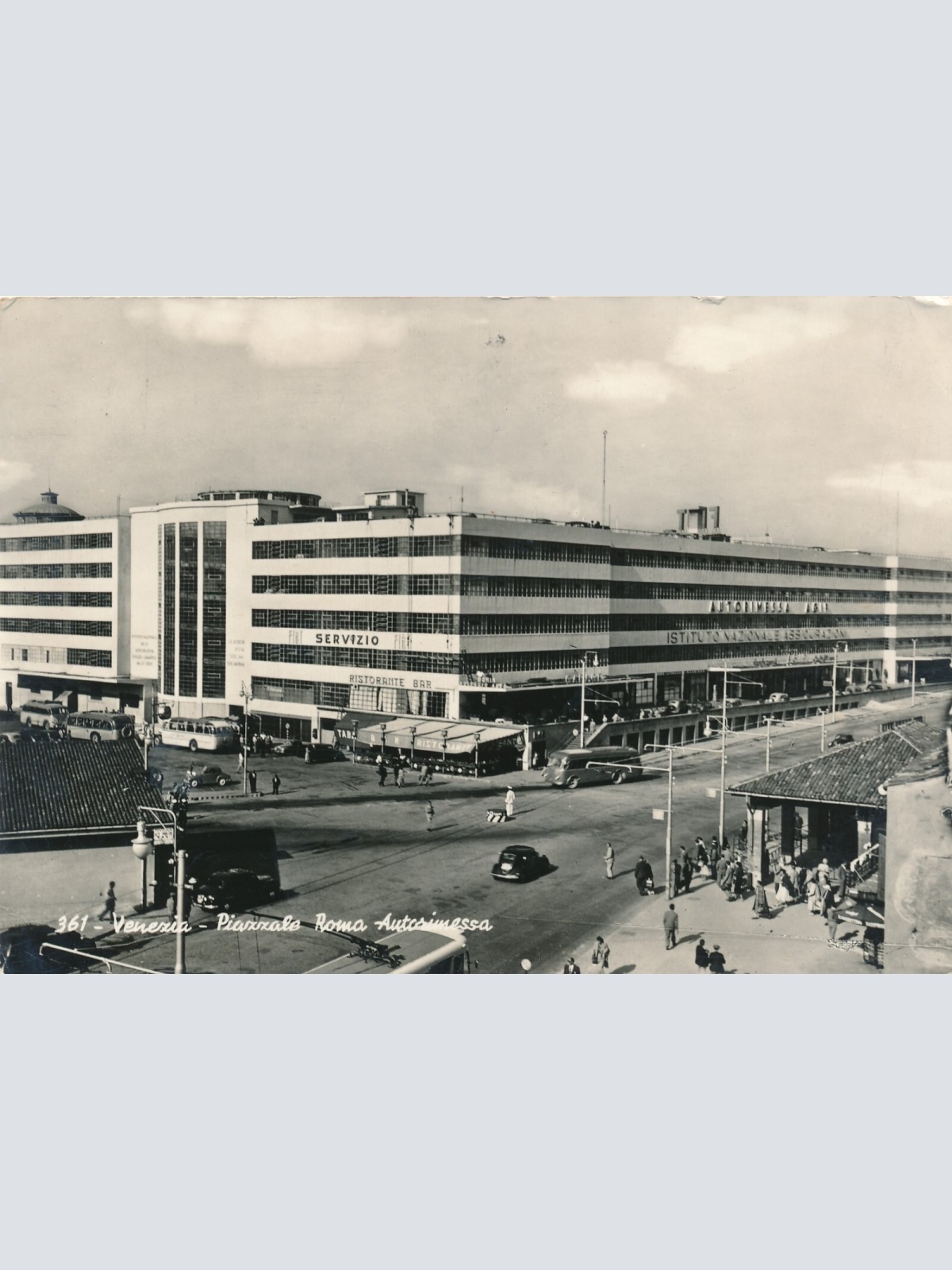 AK aus Venezia Piazzale Roma Italien Ansichtskarte (9665)