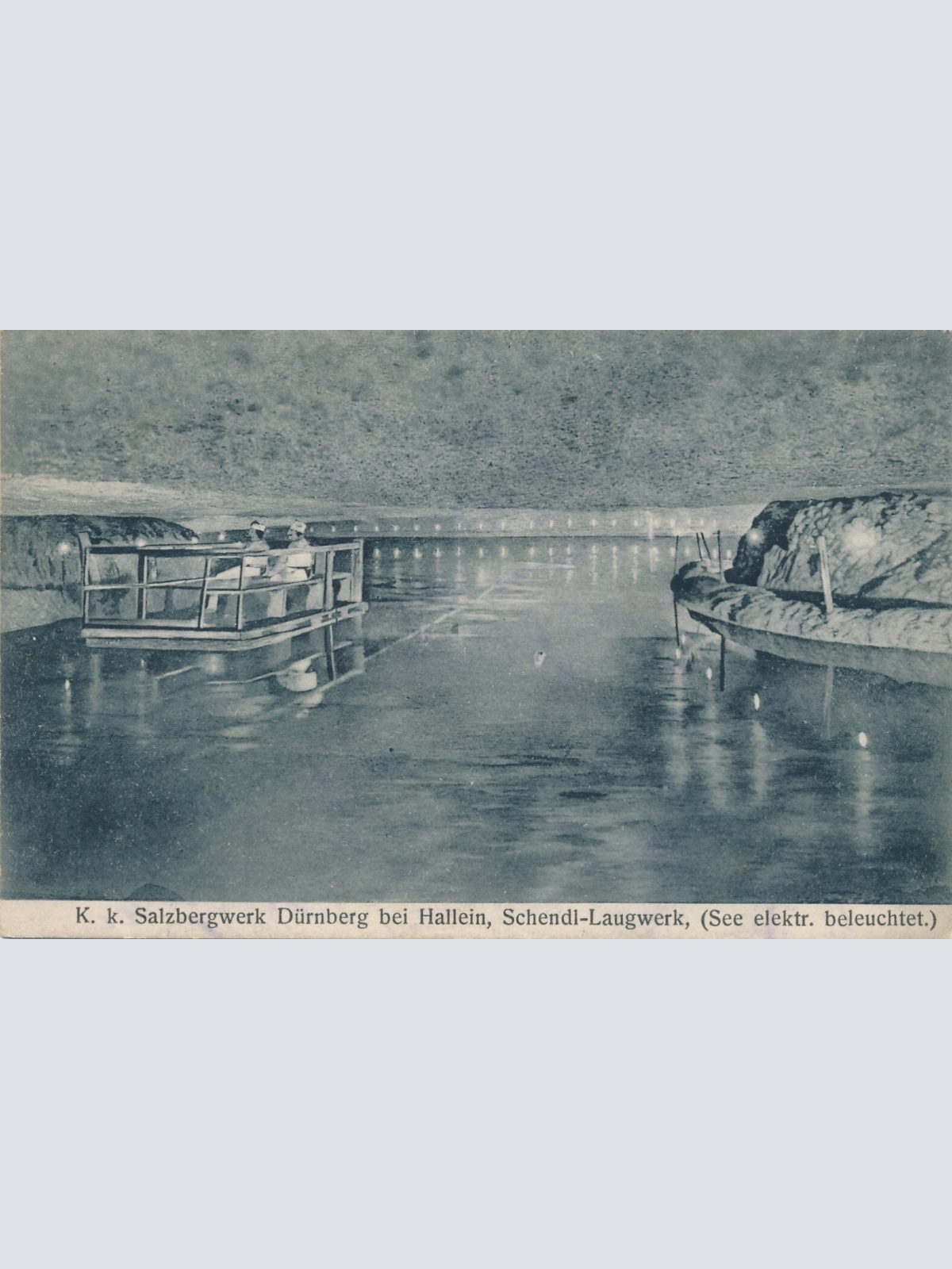 AK aus Dürnberg bei Hallein Salzbergwerk Salzburg Ansichtskarte (9686)