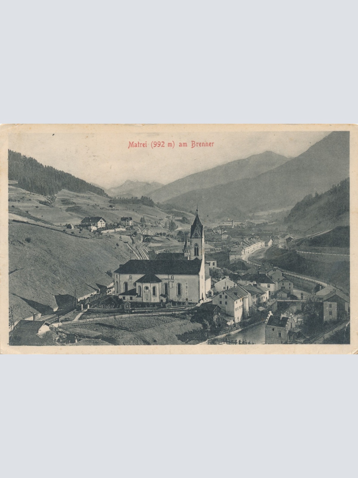 AK aus Matrei am Brenner Tirol Ansichtskarte (9708)