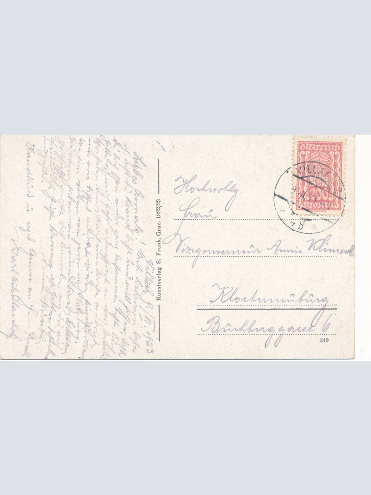 AK aus Villach Kärnten Ansichtskarte (9699)