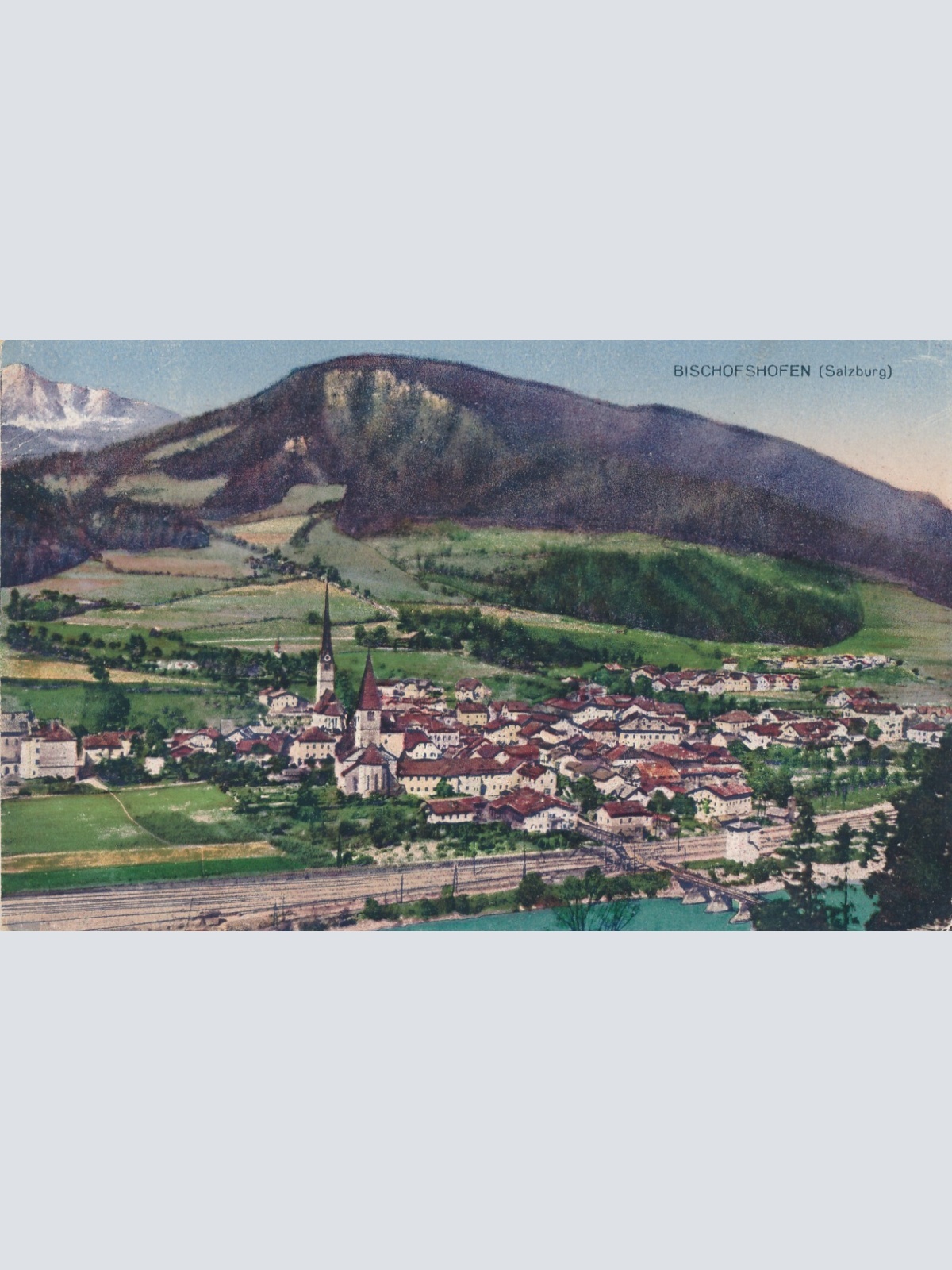 AK aus Bischofshofen Salzburg Ansichtskarte (9694)