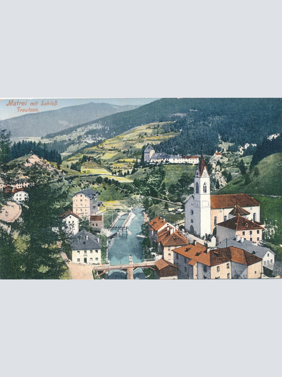 AK aus Matrei am Brenner Tirol Ansichtskarte (9714)