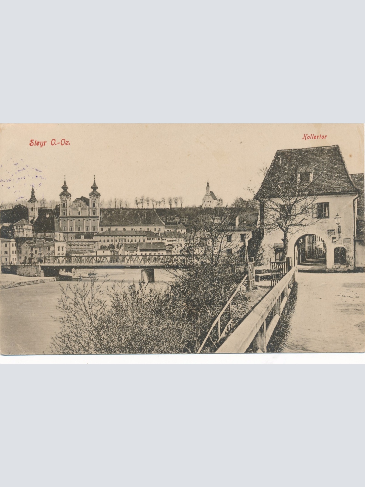 AK aus Steyr mit Kollertor Oberösterreich Ansichtskarte (9614)