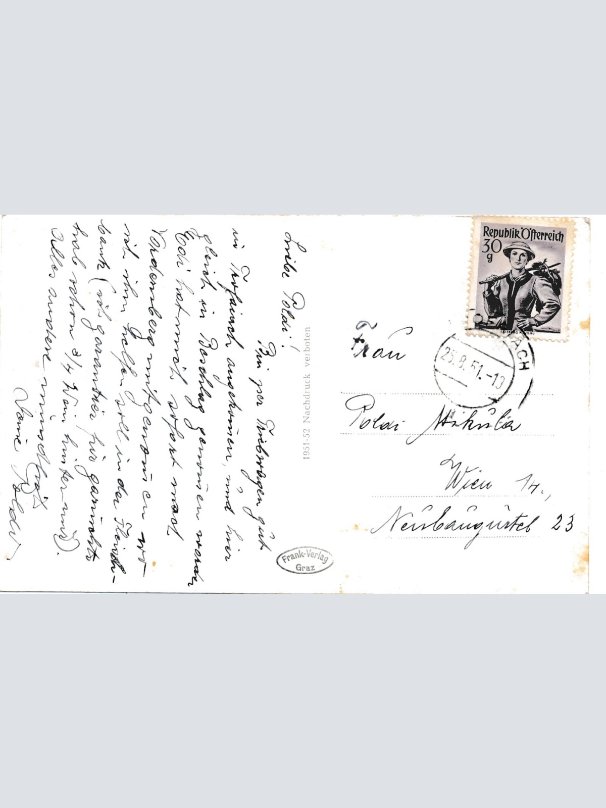 AK aus Vordernberg Steiermark Ansichtskarte (9601)