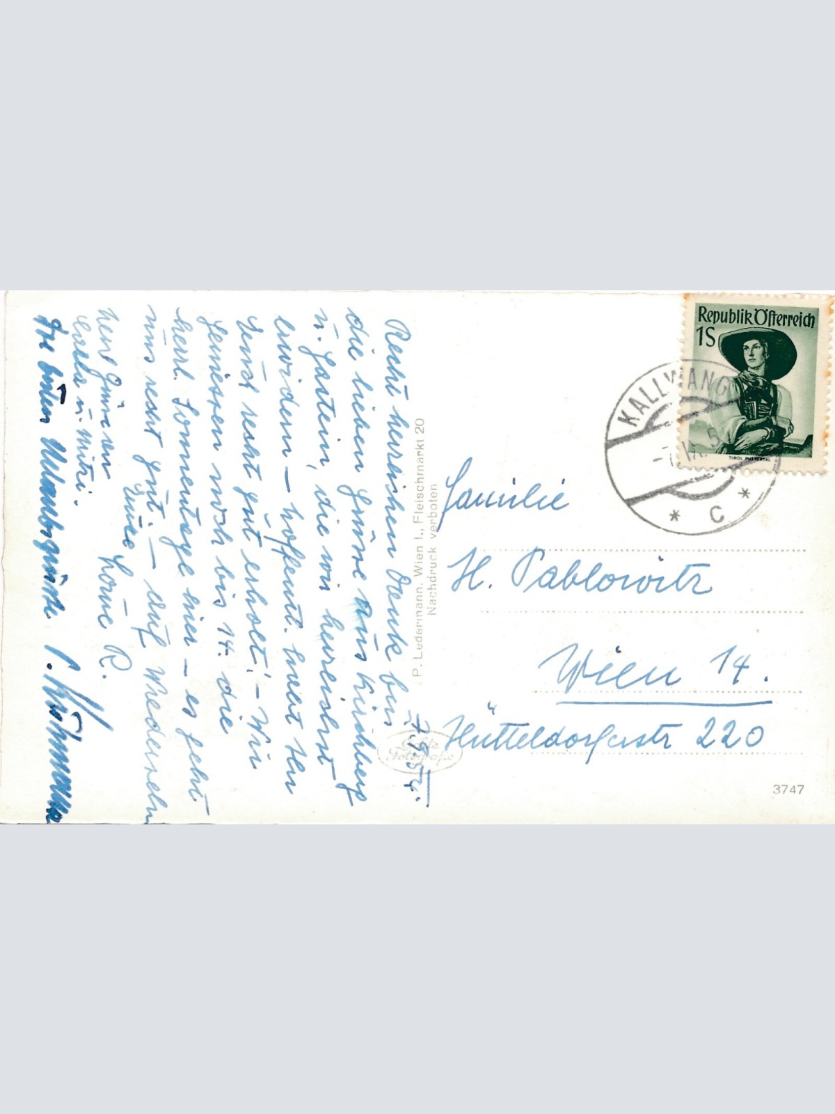 AK aus Kalwang Steiermark Ansichtskarte (9602)