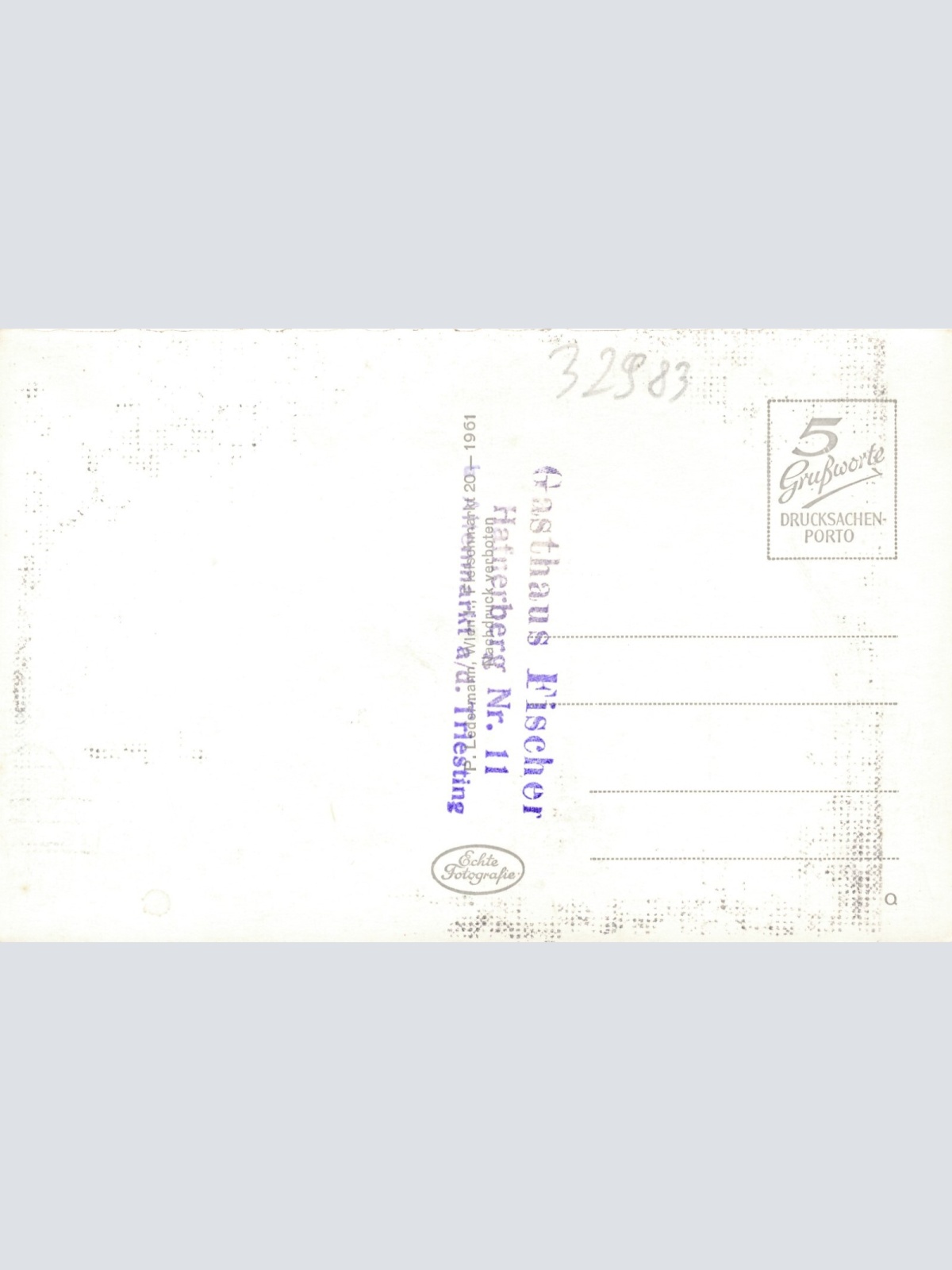 AK aus Hafenberg bei Altenberg Niederösterreich Ansichtskarte (10311)