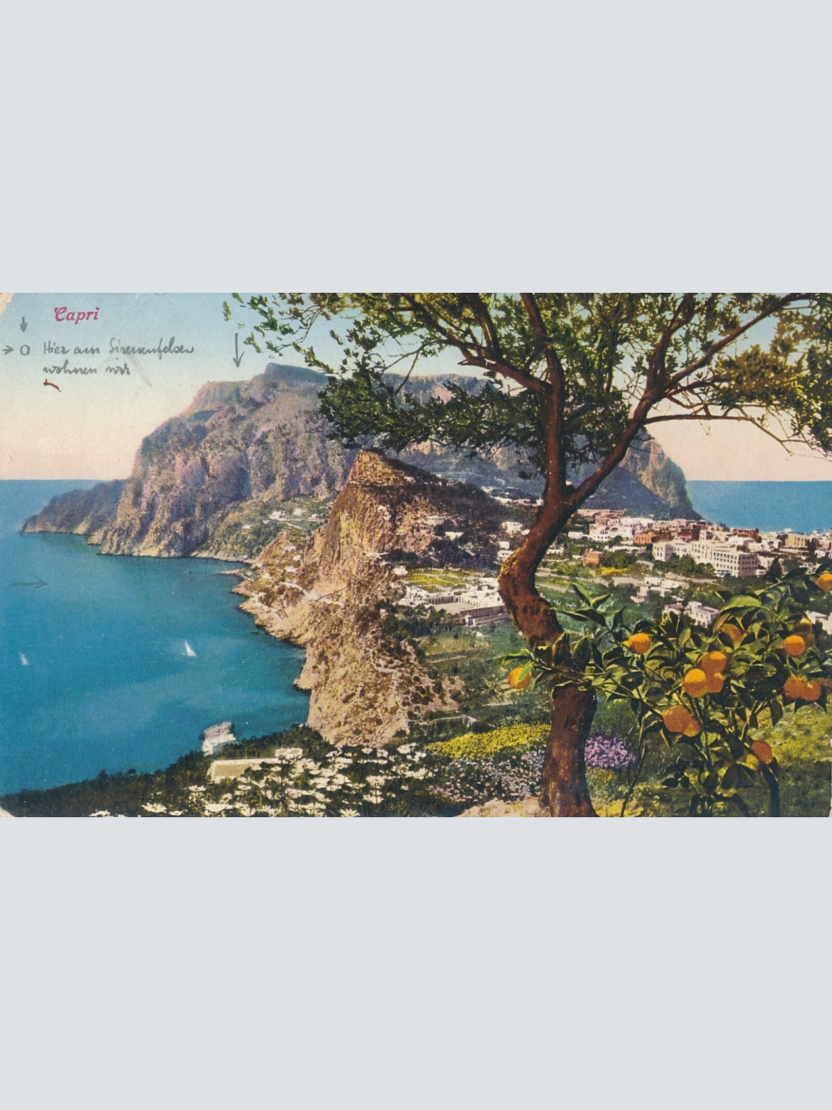 AK aus Capri Italien Ansichtskarte (9640)