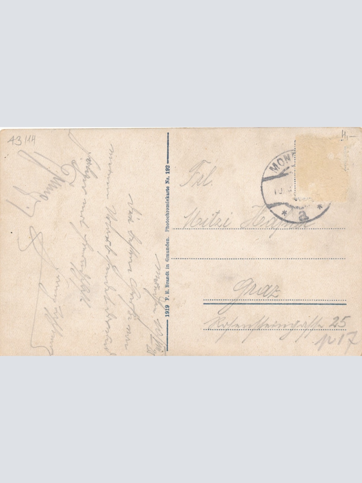 AK aus Mondsee mit Schafberg Oberösterreich Ansichtskarte (9636)