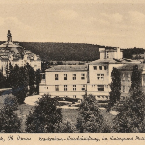 AK aus Vöcklabruck mit Mutterhaus Oberösterreich Ansichtskarte (9625)